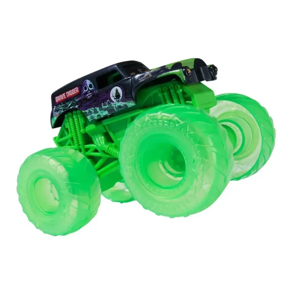 Grave Digger - Monster Jam - Light up Wheels Truck - 12 cm