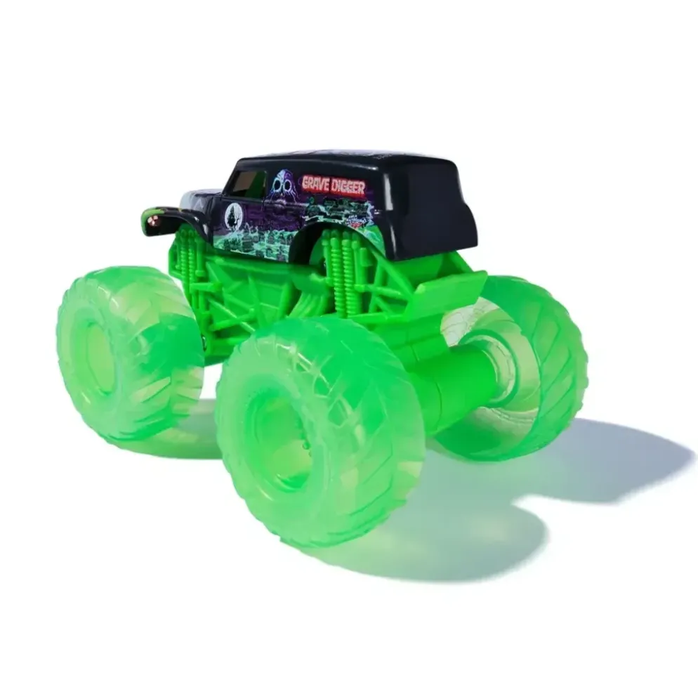 Grave Digger - Monster Jam - Light up Wheels Truck - 12 cm