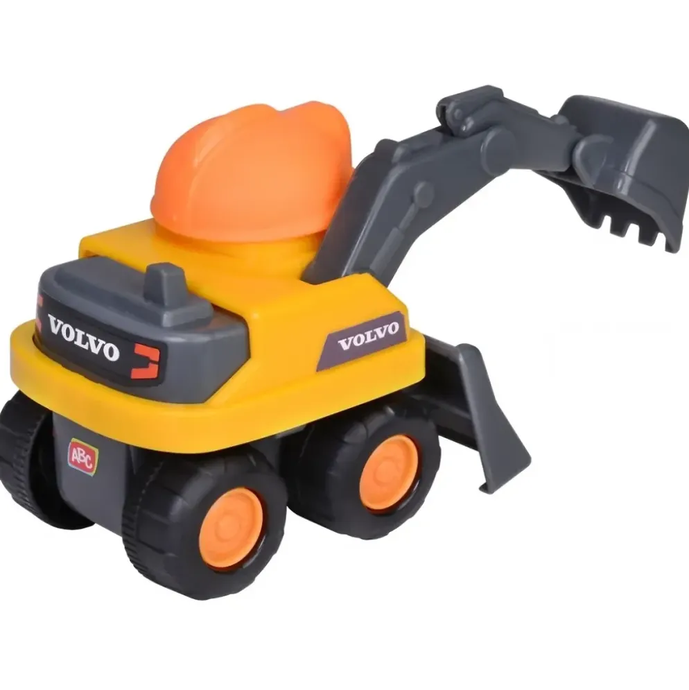 Grävmaskin - Volvo - Builder Team - ABC - 13 cm