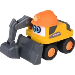 Grävmaskin - Volvo - Builder Team - ABC - 13 cm