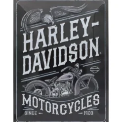 Harley-Davidson Motorcycles - Plåtskylt - 30x40 cm