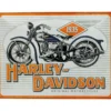 1935 Harley-Davidson - Original Motorcycles - Plåtskylt - 40x30 cm