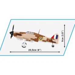 Hawker Hurricane MK.1 - Byggklossar - 5866 - COBI - 1:48