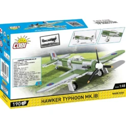 Hawker Typhoon MK.1B - Byggklossar - 5864 - COBI - 1:48