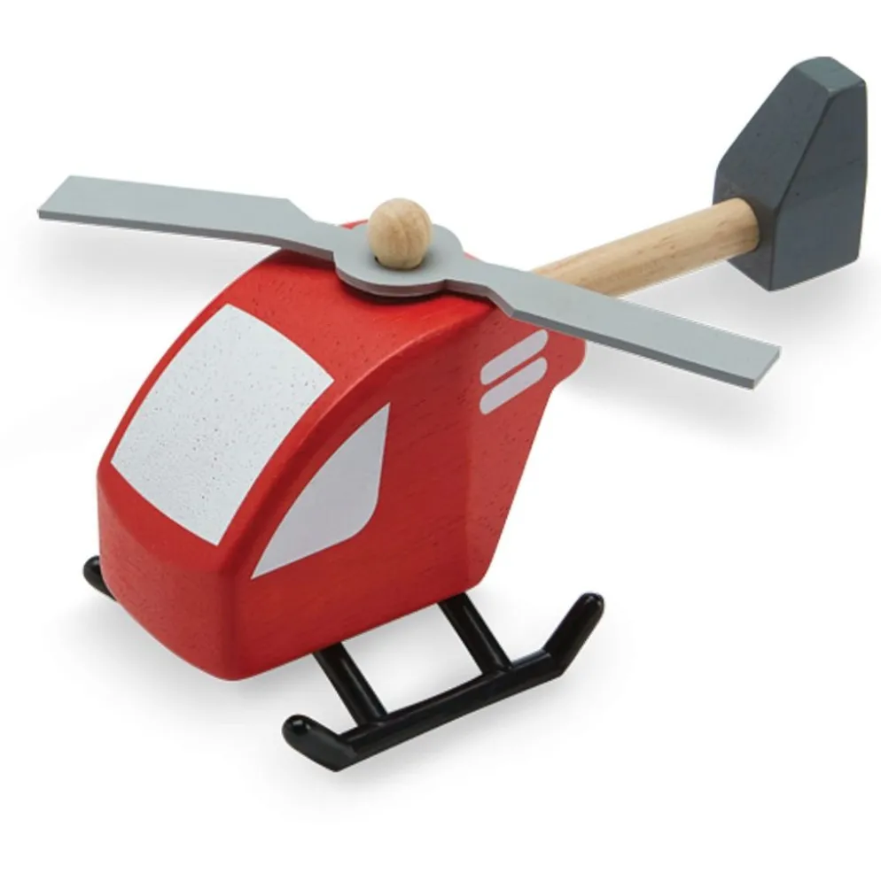 Helikopter - Röd - 6287 - PlanToys