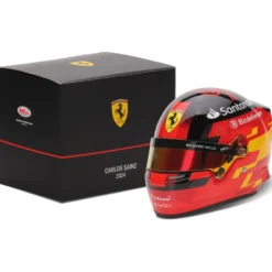 Hjälm - Carlos Sainz - Ferrari - 2024 - Bell Helmets - 1:2