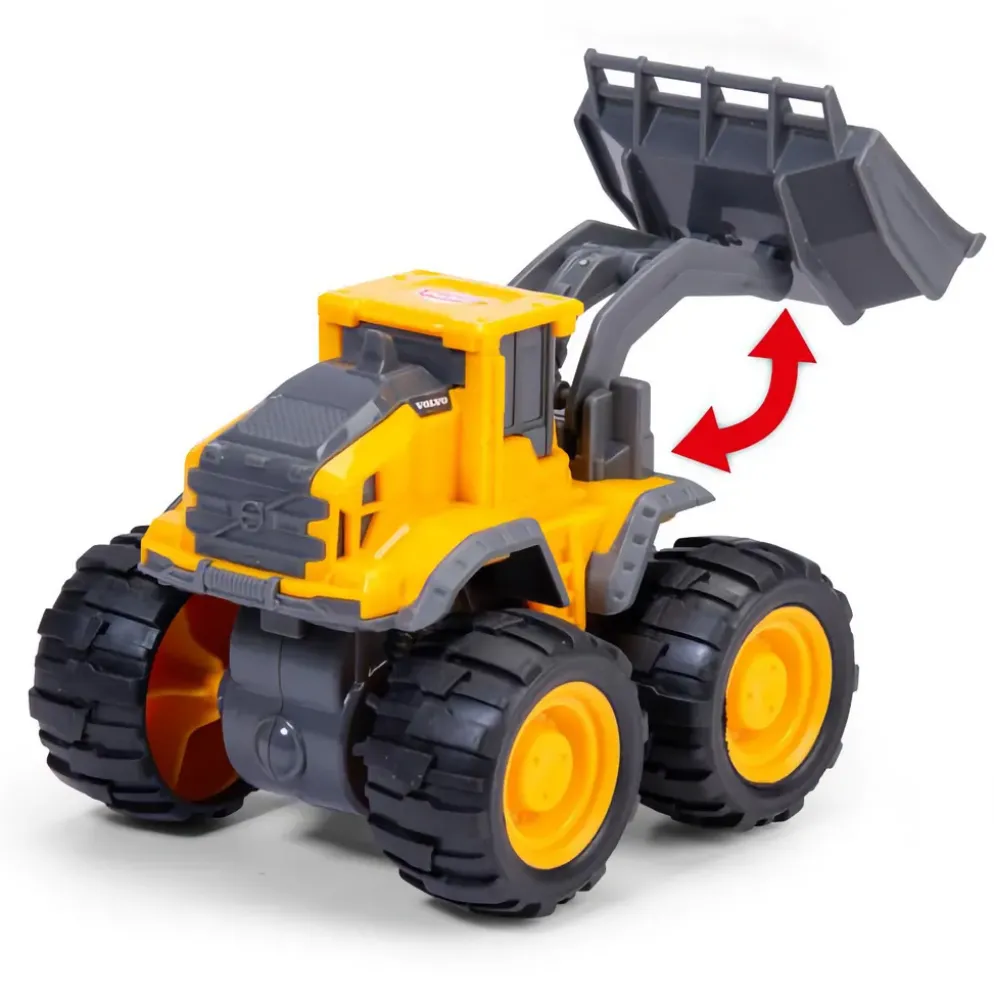 Hjullastare - Volvo Monster Truck - Dickie Toys - 10 cm