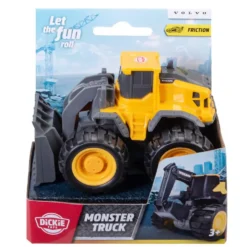 Hjullastare - Volvo Monster Truck - Dickie Toys - 10 cm