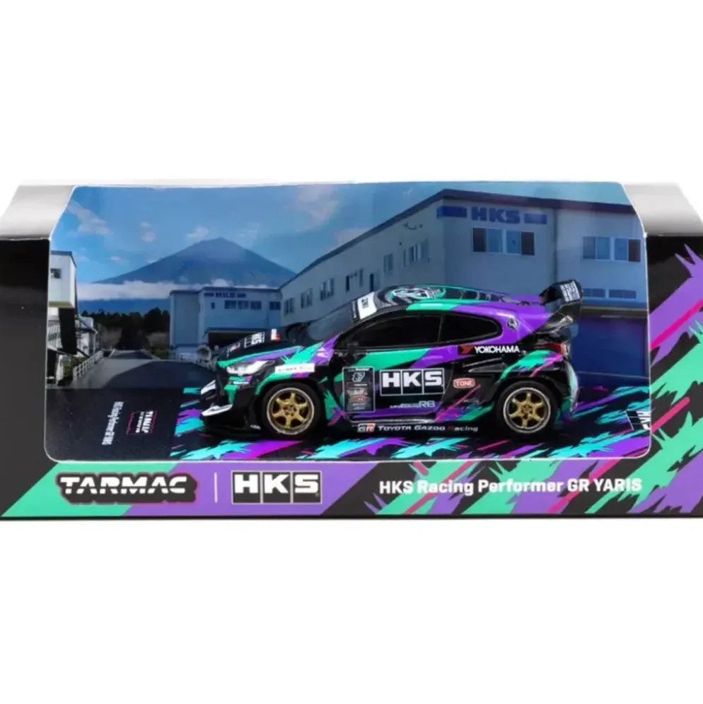 HKS Racing Performer GR Yaris - HOBBY64 - Tarmac - 1:64