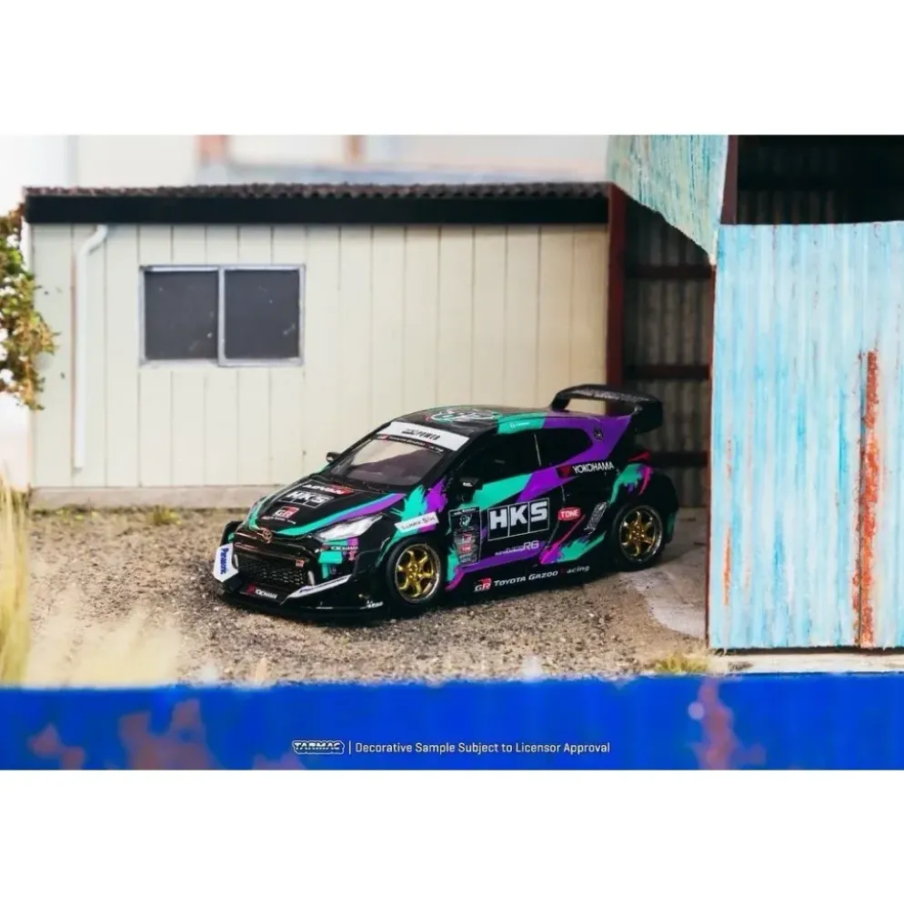 HKS Racing Performer GR Yaris - HOBBY64 - Tarmac - 1:64