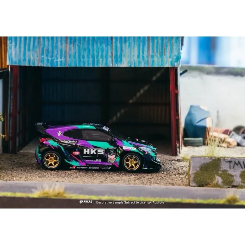 HKS Racing Performer GR Yaris - HOBBY64 - Tarmac - 1:64