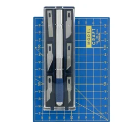Hobbykniv med 6 blad och skärmatta - PKN2008 - Model Craft
