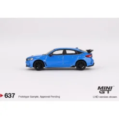 Honda Civic TYPE R - Boost Blue Pearl - 637 - Mini GT - 1:64