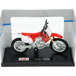 Honda CRF450R - Motocrosscykel - Röd - Maisto - 13 cm