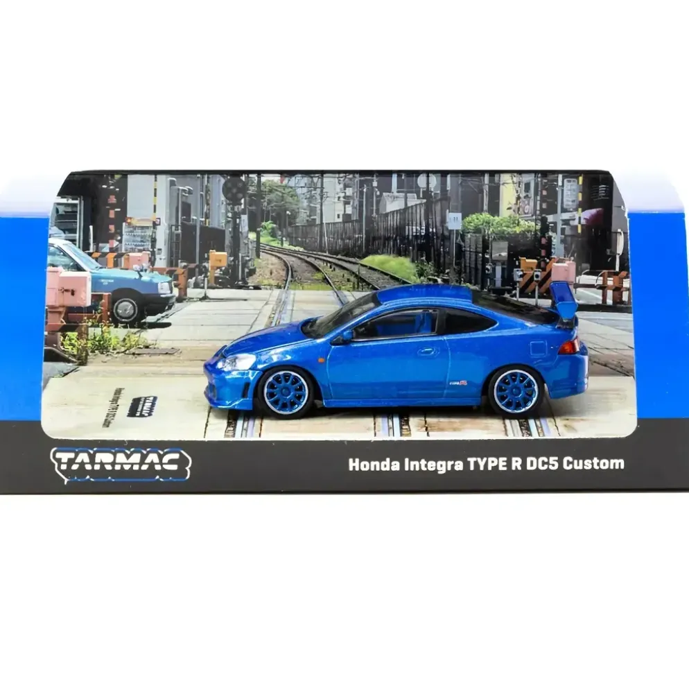 Honda Integra TYPE R DC5 Custom - Blå - ROAD64 - Tarmac - 1:64