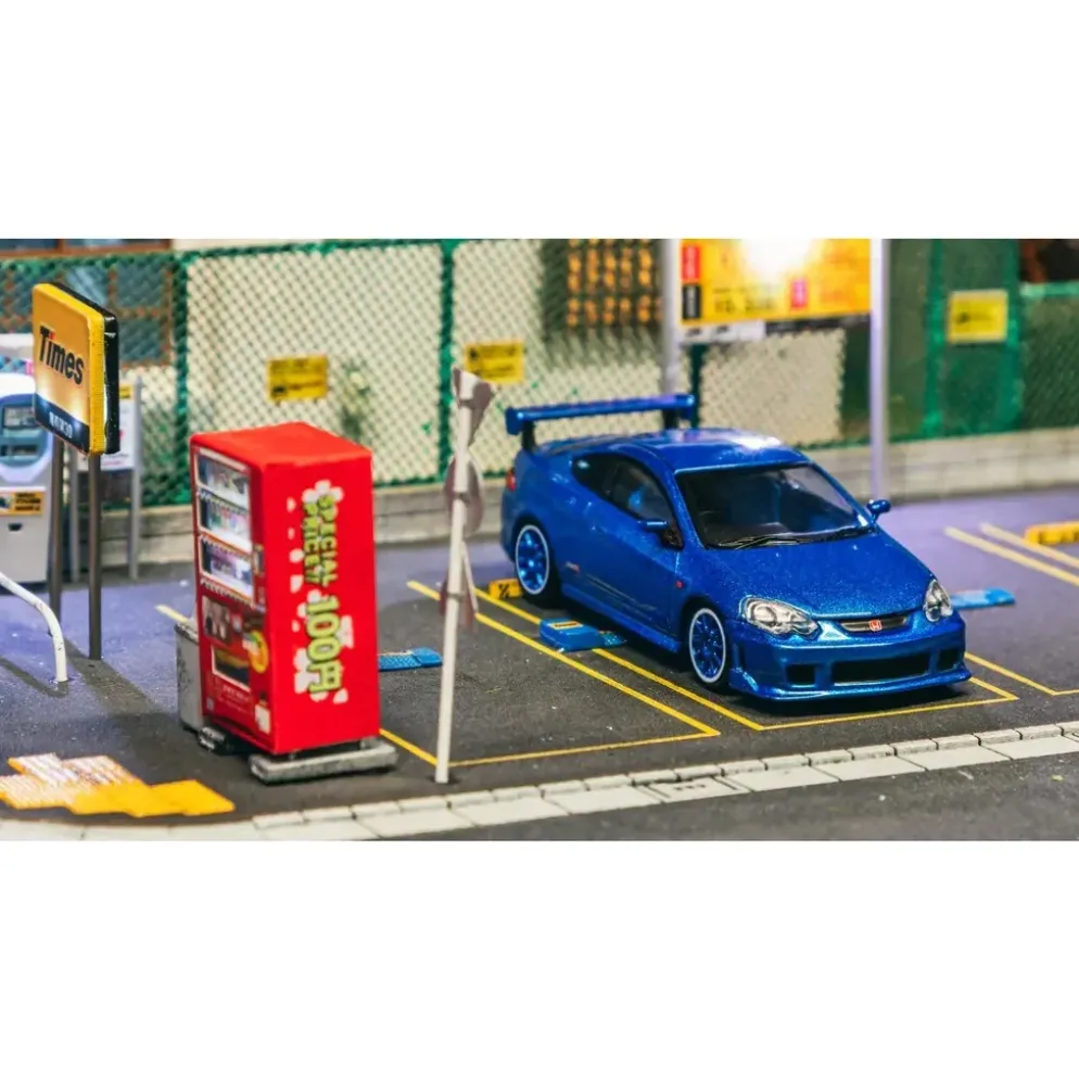 Honda Integra TYPE R DC5 Custom - Blå - ROAD64 - Tarmac - 1:64