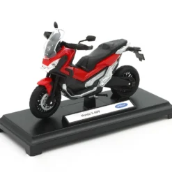 Honda X-ADV - Motorcykel - Röd - Welly - 1:18 - 11 cm