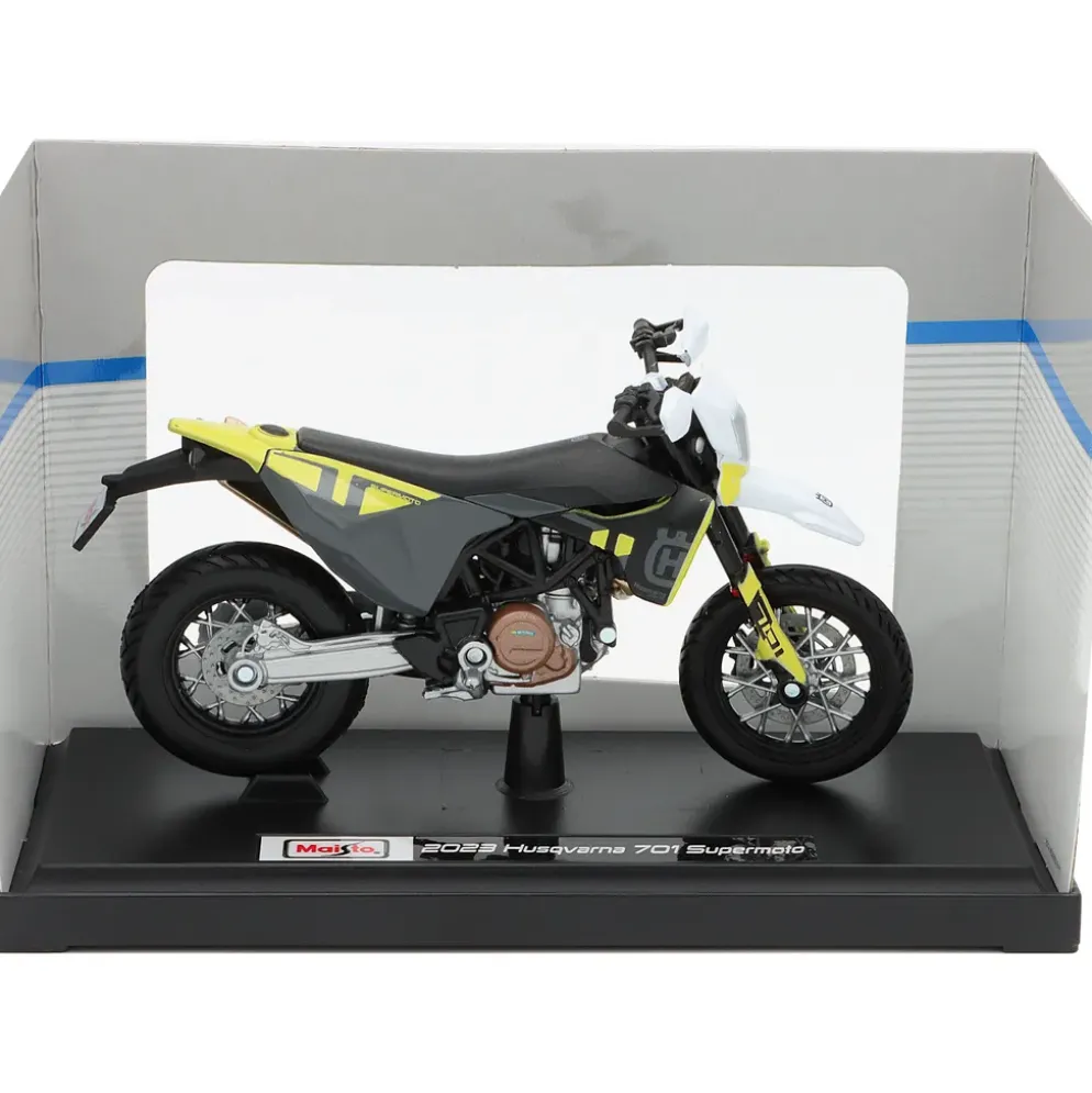 2023 Husqvarna 701 Supermoto - Maisto - 1:18 - 11 cm