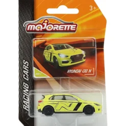 Hyundai i30 N - Gul - Racing Cars - Majorette - 7 cm