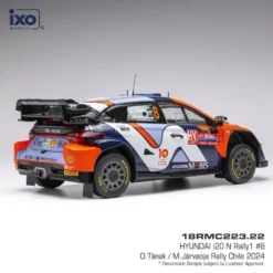 Hyundai i20 N Rally1 - 2024 - Tänak / Järveoja - Ixo Models - 1:18