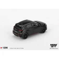 Hyundai KONA N Phantom Black - Svart - 1206 - Mini GT - 1:64