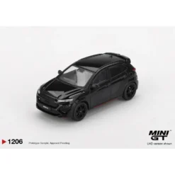 Hyundai KONA N Phantom Black - Svart - 1206 - Mini GT - 1:64