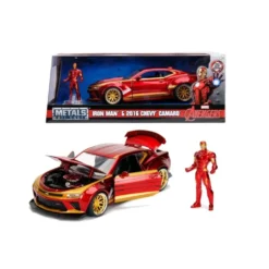 Iron Man & 2016 Chevy Camaro - Avengers - Jada Toys - 1:24