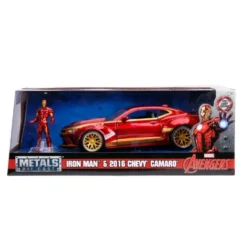 Iron Man & 2016 Chevy Camaro - Avengers - Jada Toys - 1:24