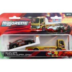 Isuzu NPR + Toyota Supra JZA80 - JDM Legends Tuning Transporter - Majorette