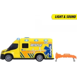 Iveco Daily Ambulance - Ljud och Ljus - Dickie Toys