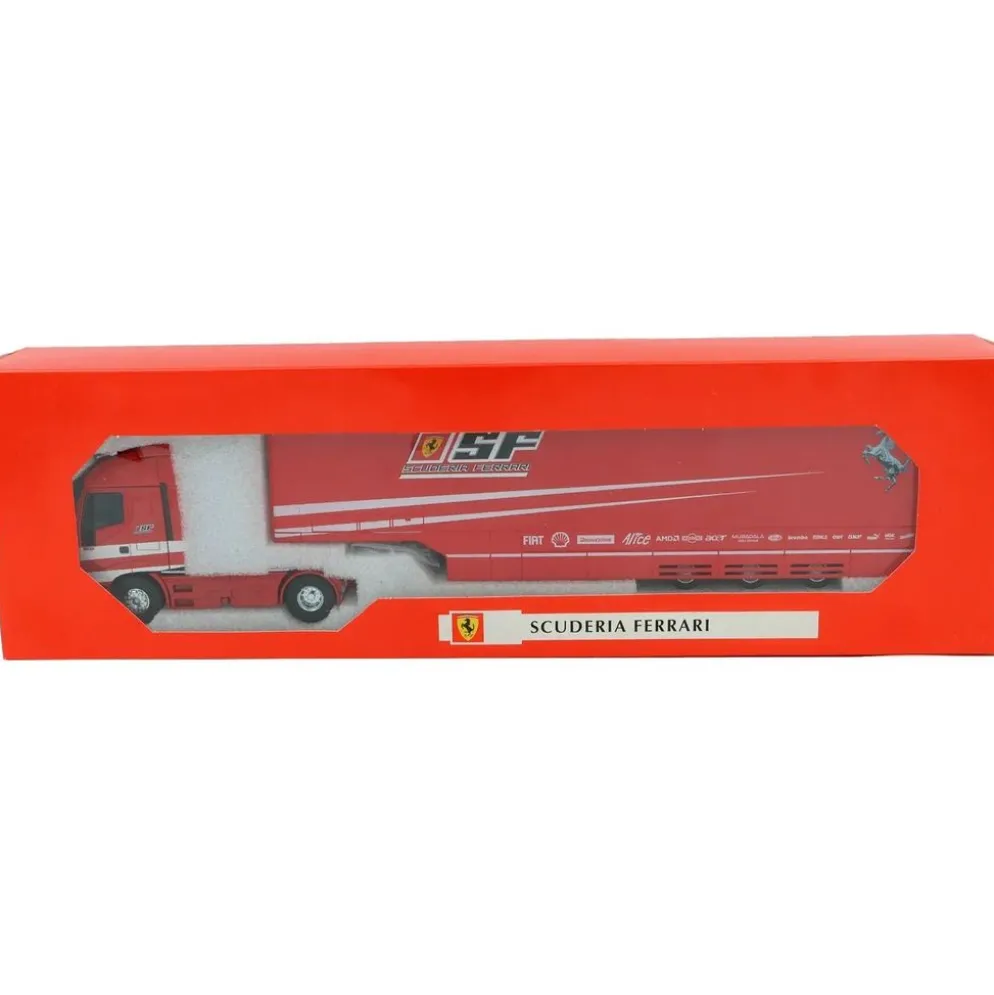 Iveco Stralis Ferrari Transporter 2007 - Old Cars - 1:43