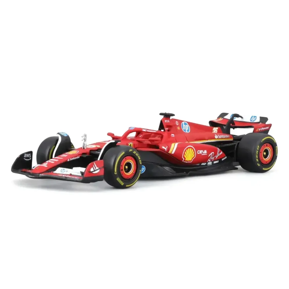IVECO S-Way 570 Racing Transporter + Ferrari RB-24 #16 - Bburago - 1:43