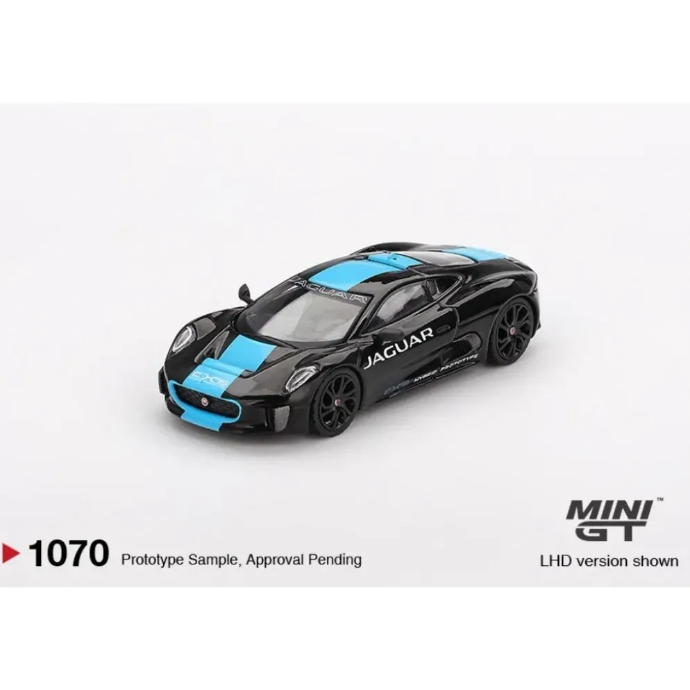 Jaguar C-X75 - Svart - 1070 - Mini GT