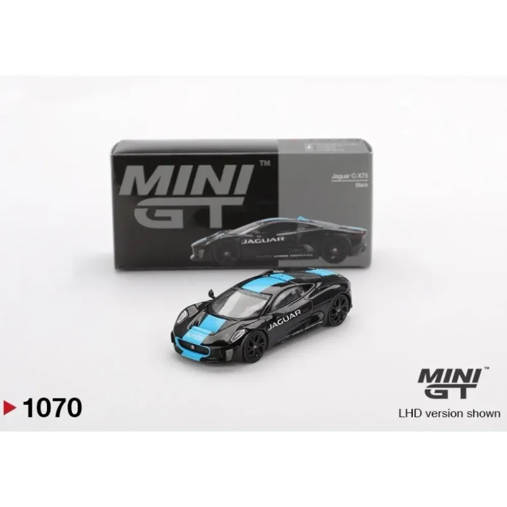 Jaguar C-X75 - Svart - 1070 - Mini GT