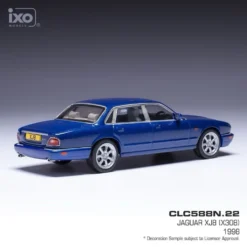Jaguar XJ8 (X308) - 1998 - Blå - Ixo Models - 1:43