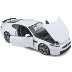 Jaguar XKR-S - Vit - Bburago - 1:24