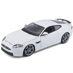Jaguar XKR-S - Vit - Bburago - 1:24