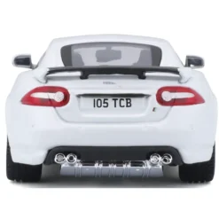 Jaguar XKR-S - Vit - Bburago - 1:24