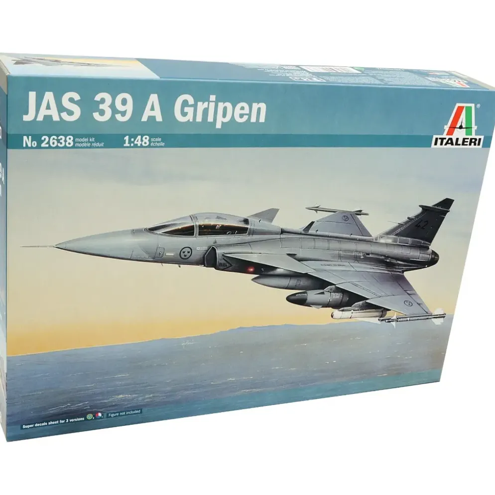 JAS-39 A Gripen - Plastbyggsats - 2638 - Italeri - 1:48