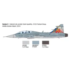 JAS-39D Gripen Twin Seater - Byggsats 91216 - Italeri - 1:72