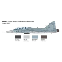JAS-39D Gripen Twin Seater - Byggsats 91216 - Italeri - 1:72
