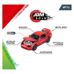 JDM Legends Anime - 5-pack med japanska bilar - Giftpack - Majorette
