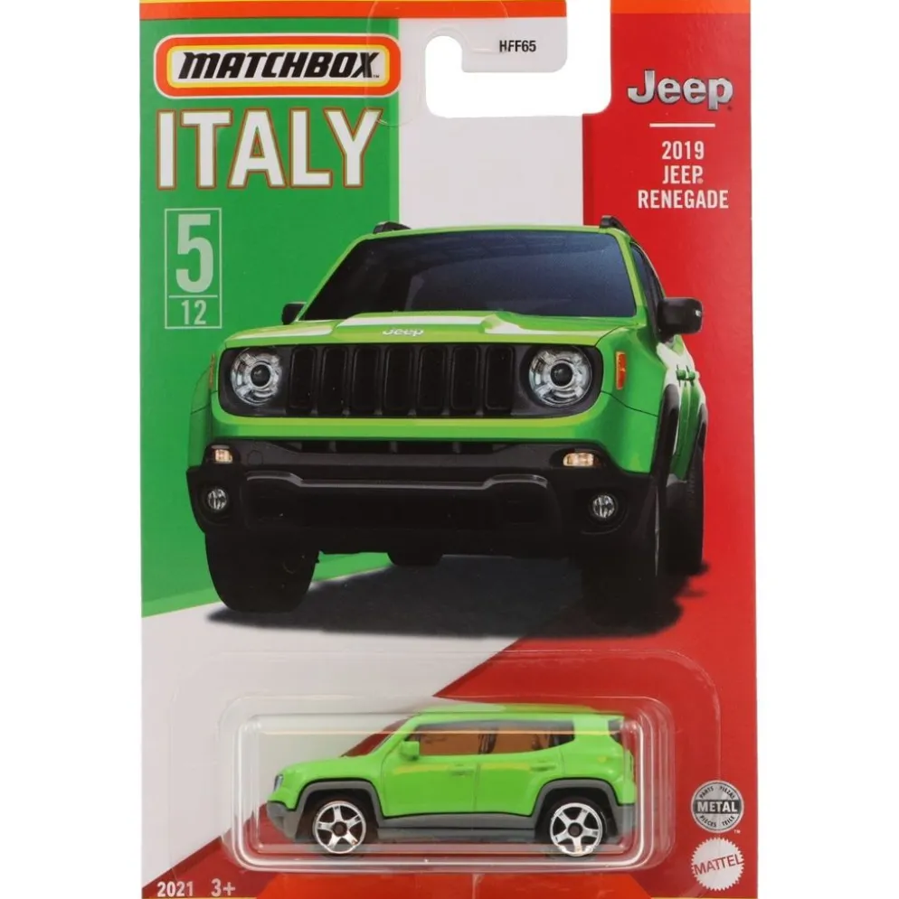 2019 Jeep Renegade - France/Italy - Matchbox