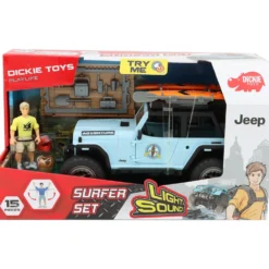 Jeep - Surfer Set - Ljud och Ljus - Dickie Toys