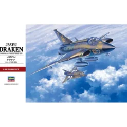 J35F/J Draken - Plastbyggmodell - PT41 - Hasegawa - 1:48