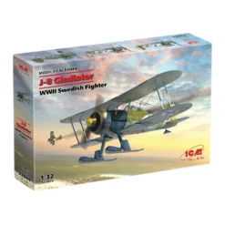 J-8 Gladiator - WWII Swedish Fighter - 32044 - ICM