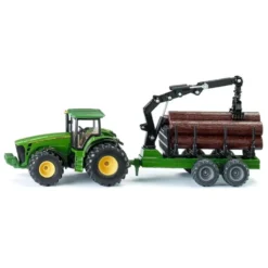 John Deere 8430 med Timmervagn - 1954 - Siku - 1:50