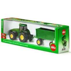 John Deere 8430 med Trailer - Grön - 1953 - Siku - 1:50
