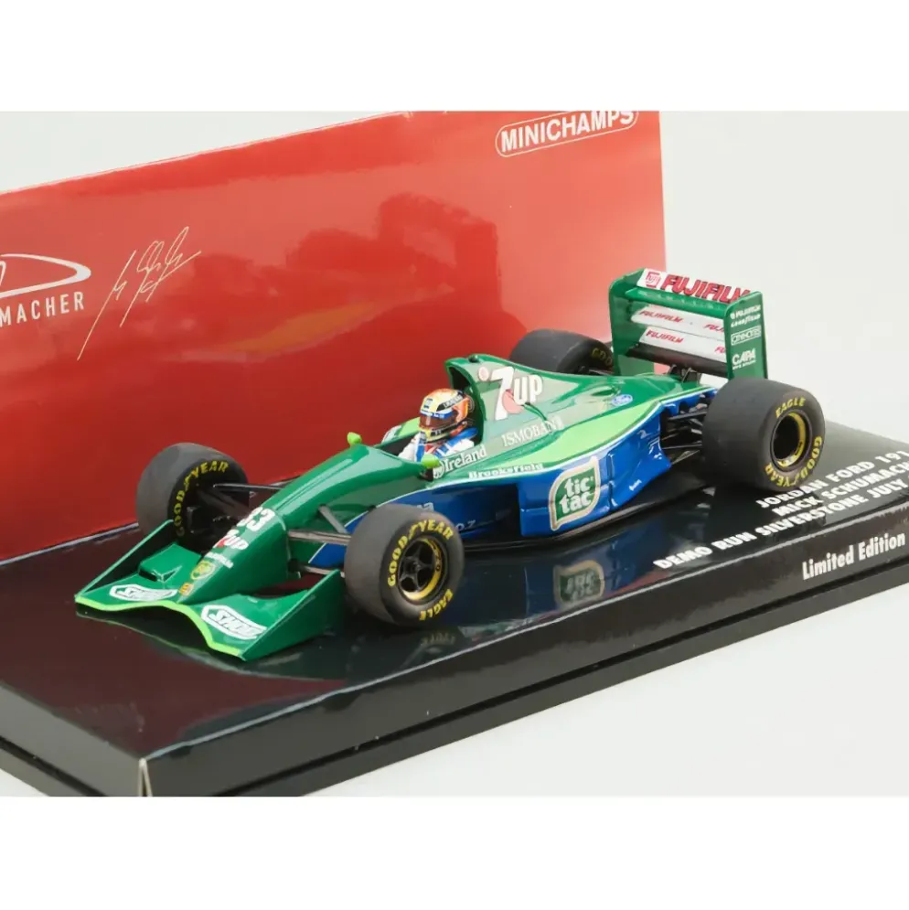 Jordan Ford 191 - Mick Schumacher Demo Run Silverstone July 2021 - Minichamps - 1:43