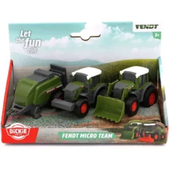 Jordbruksfordon - Fendt Micro Team - Set 1 - Dickie Toys